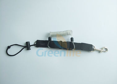 Color transparente del cordón en espiral rápido original innovador del acollador con el cable de alambre Inisde