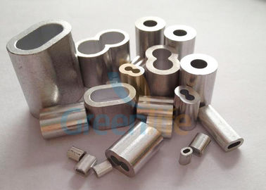 Diversas mangas de aluminio de la encrespadura del tamaño/de la forma para el peso ligero de la asamblea del acollador